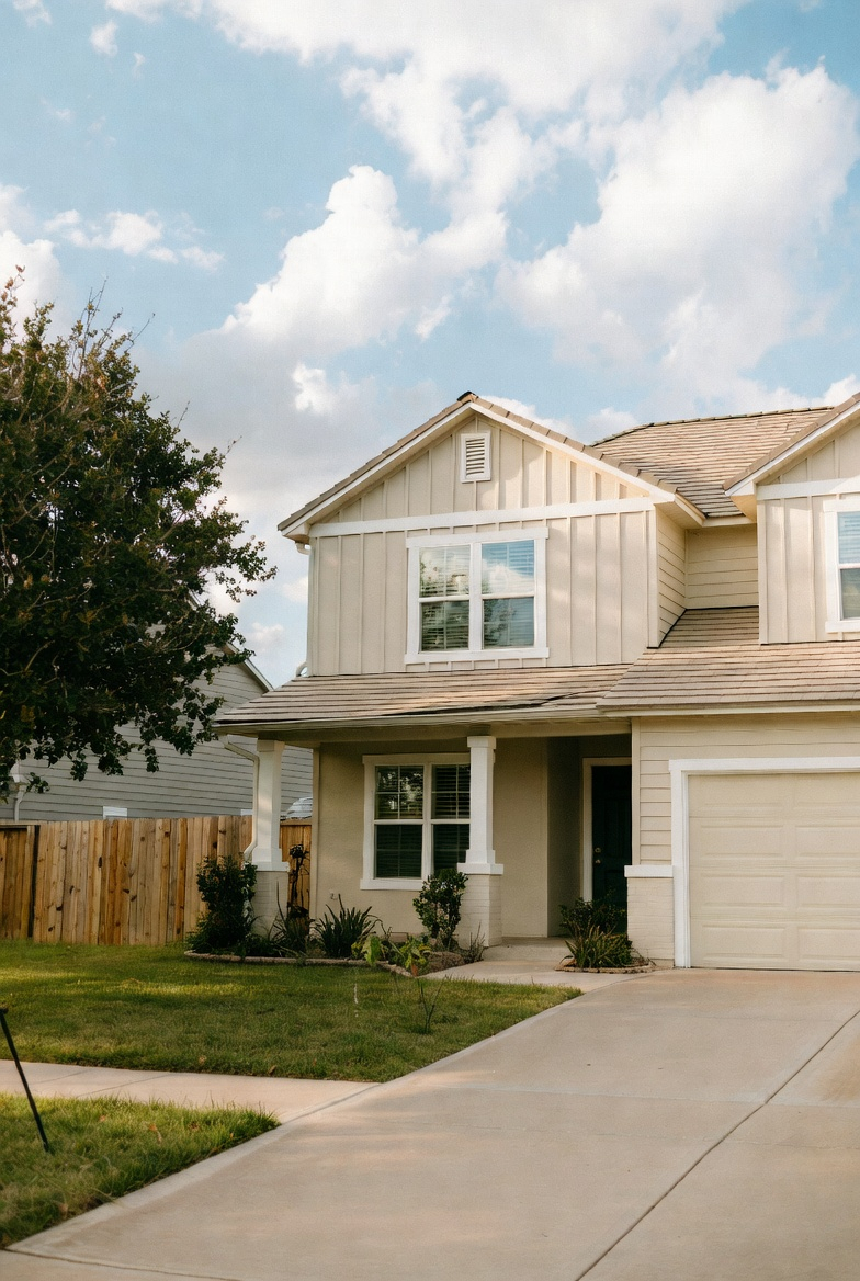 Residential property exterior